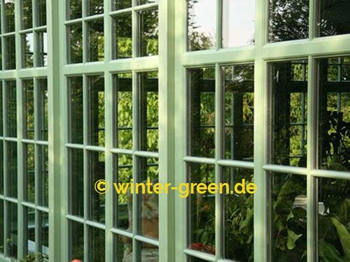 Englischer / viktorianischer Wintergarten aus Thermoholz